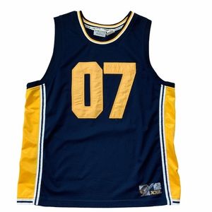 Athletic Works Jersey 07 Size L Navy Yellow